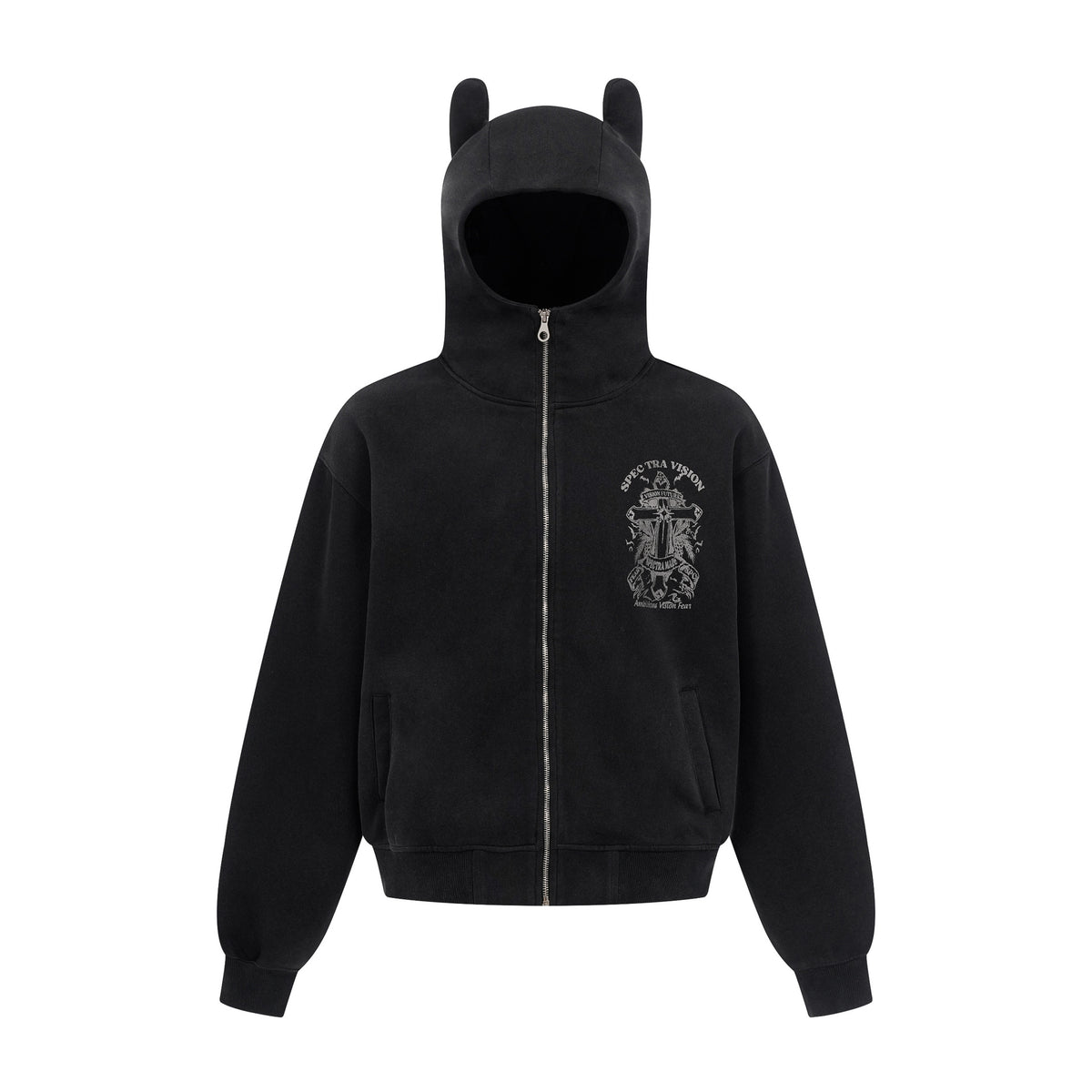 Little Devil Vintage Zip Hoodie
