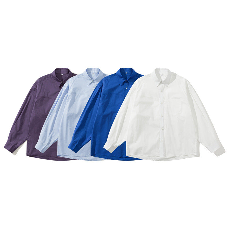 Relaxed Pocket Long Sleeve Shirt