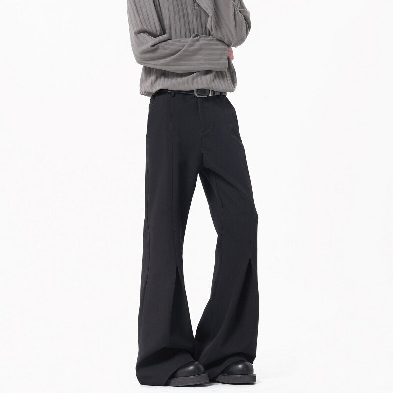 Classic Tailored Flared Trousers