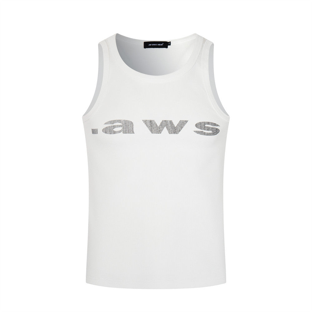 Retro Logo Ribbed Tank
