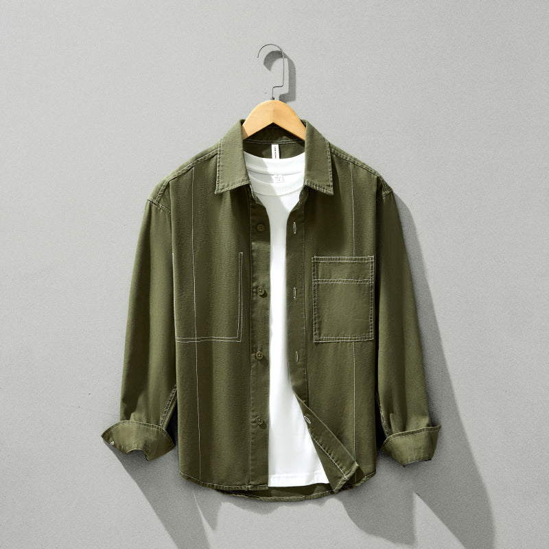 Washed Denim Overshirt
