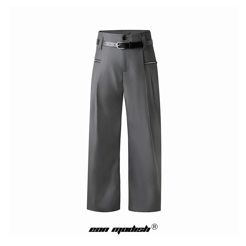 High-Street Pleated Trousers