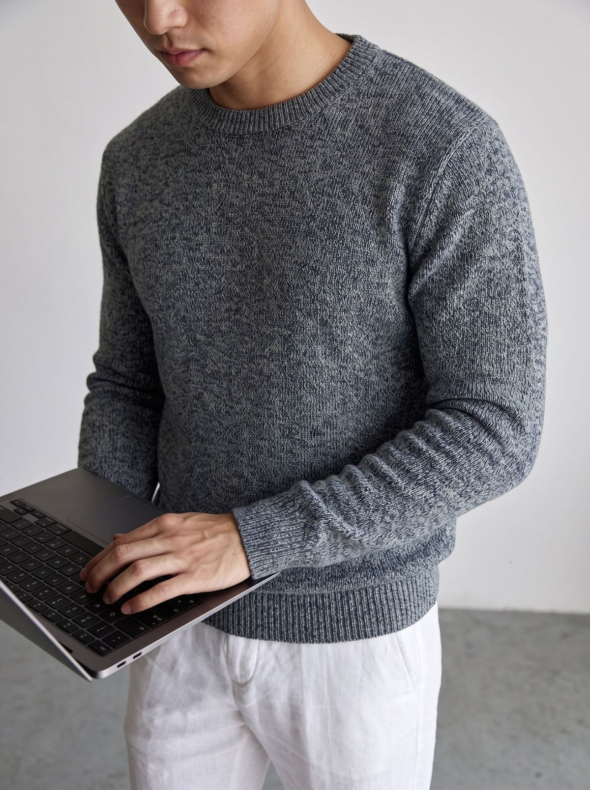 Premium Crew Neck Knit Sweater