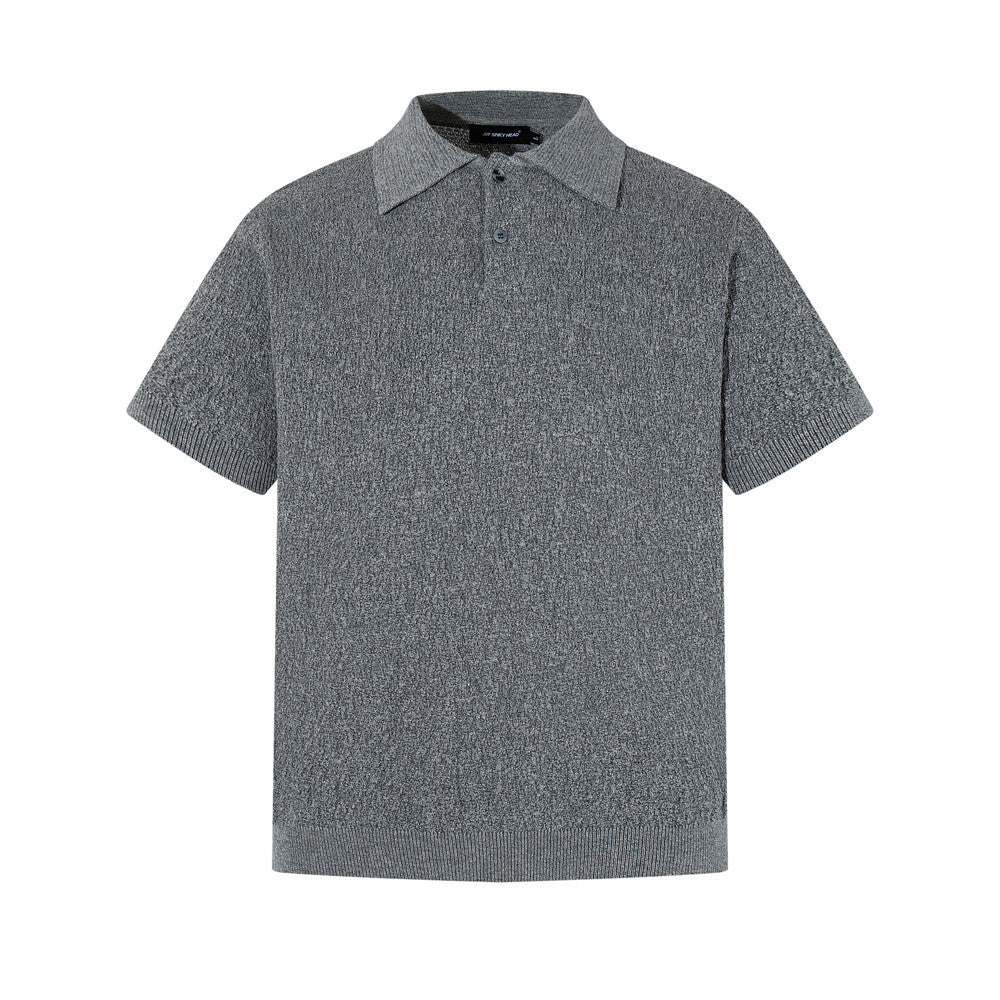 Textured Knit Polo