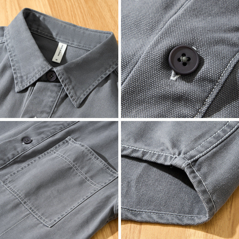 Washed Denim Overshirt