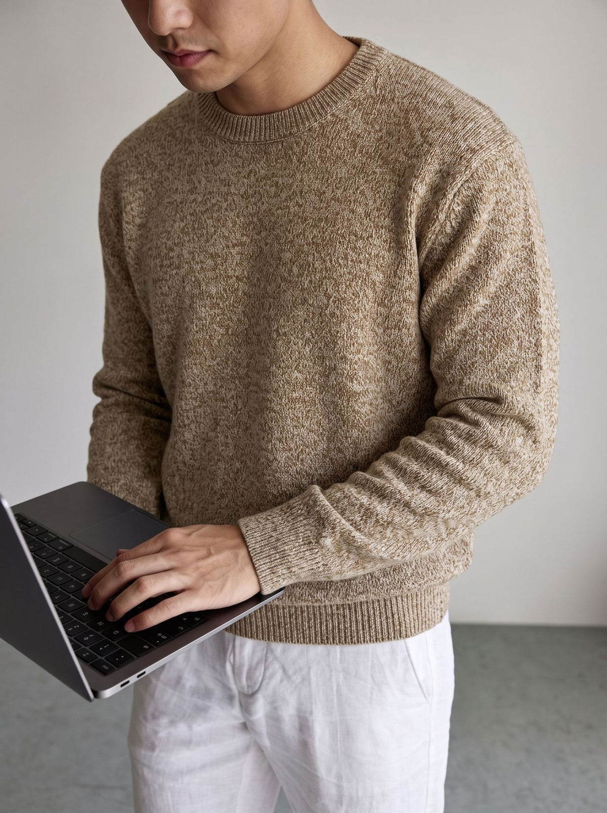 Premium Crew Neck Knit Sweater
