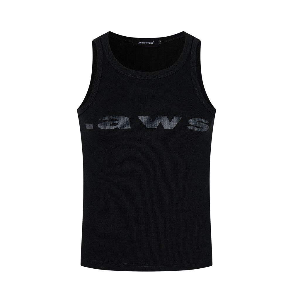 Retro Logo Ribbed Tank