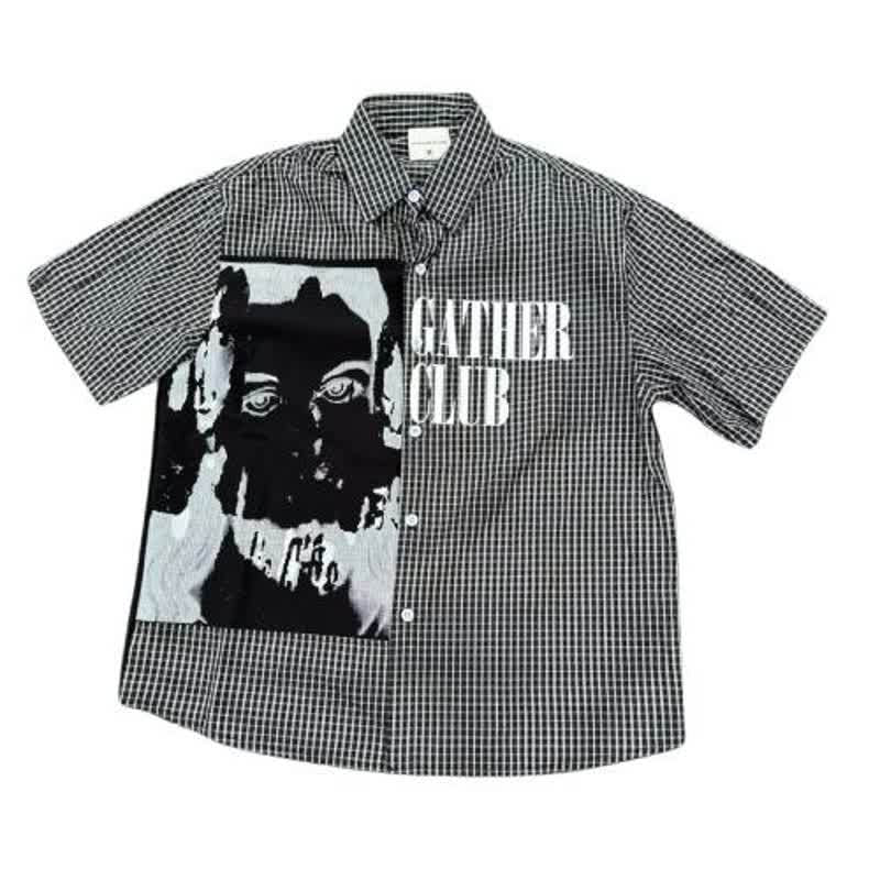 Graphic Check Shirt