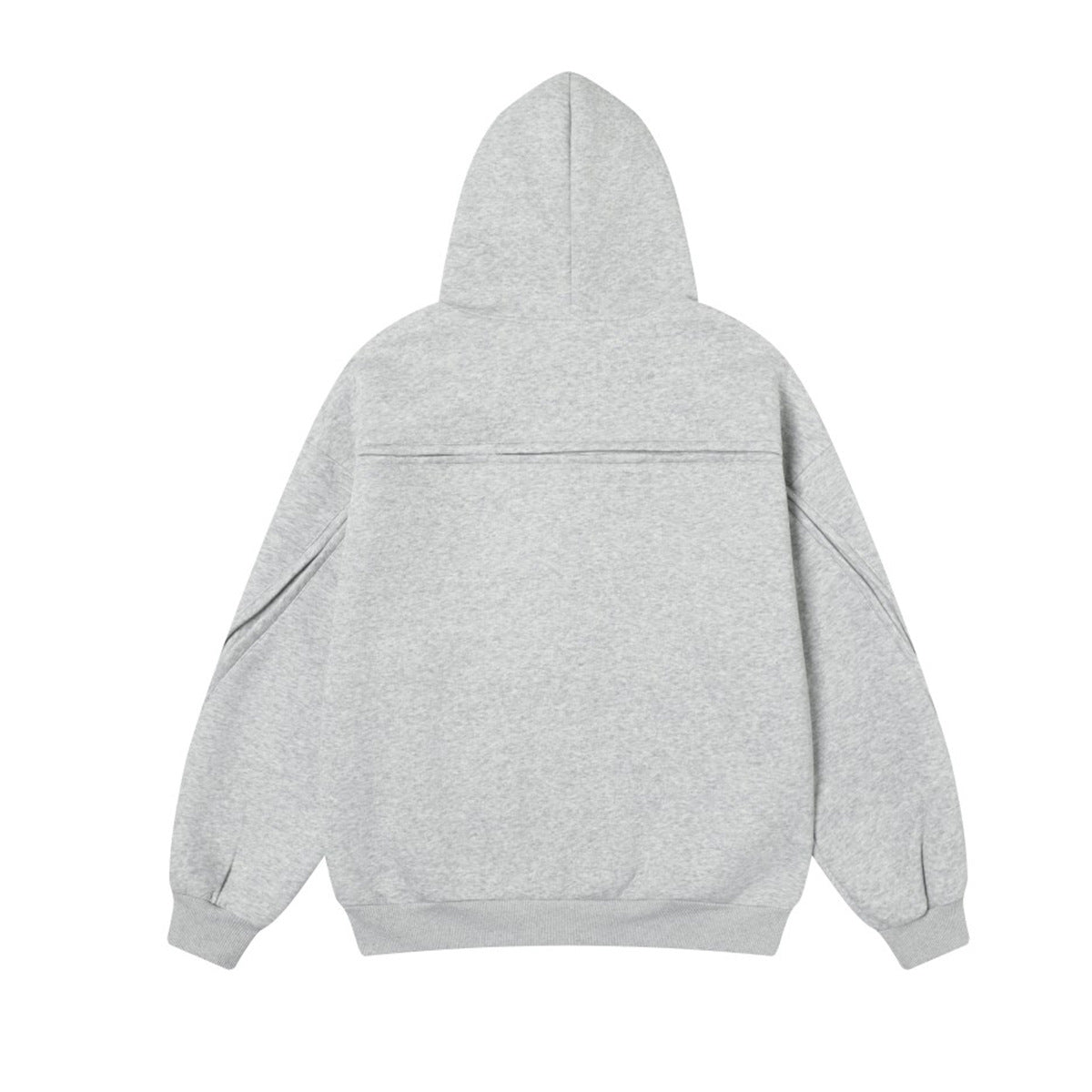 Splicing Zipper Hoodie