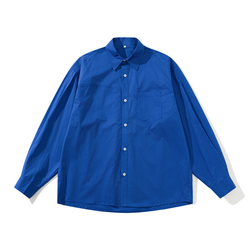 Relaxed Pocket Long Sleeve Shirt