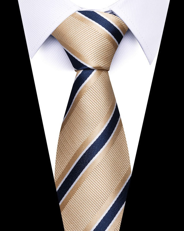 Men's 8cm Professional Striped Tie
