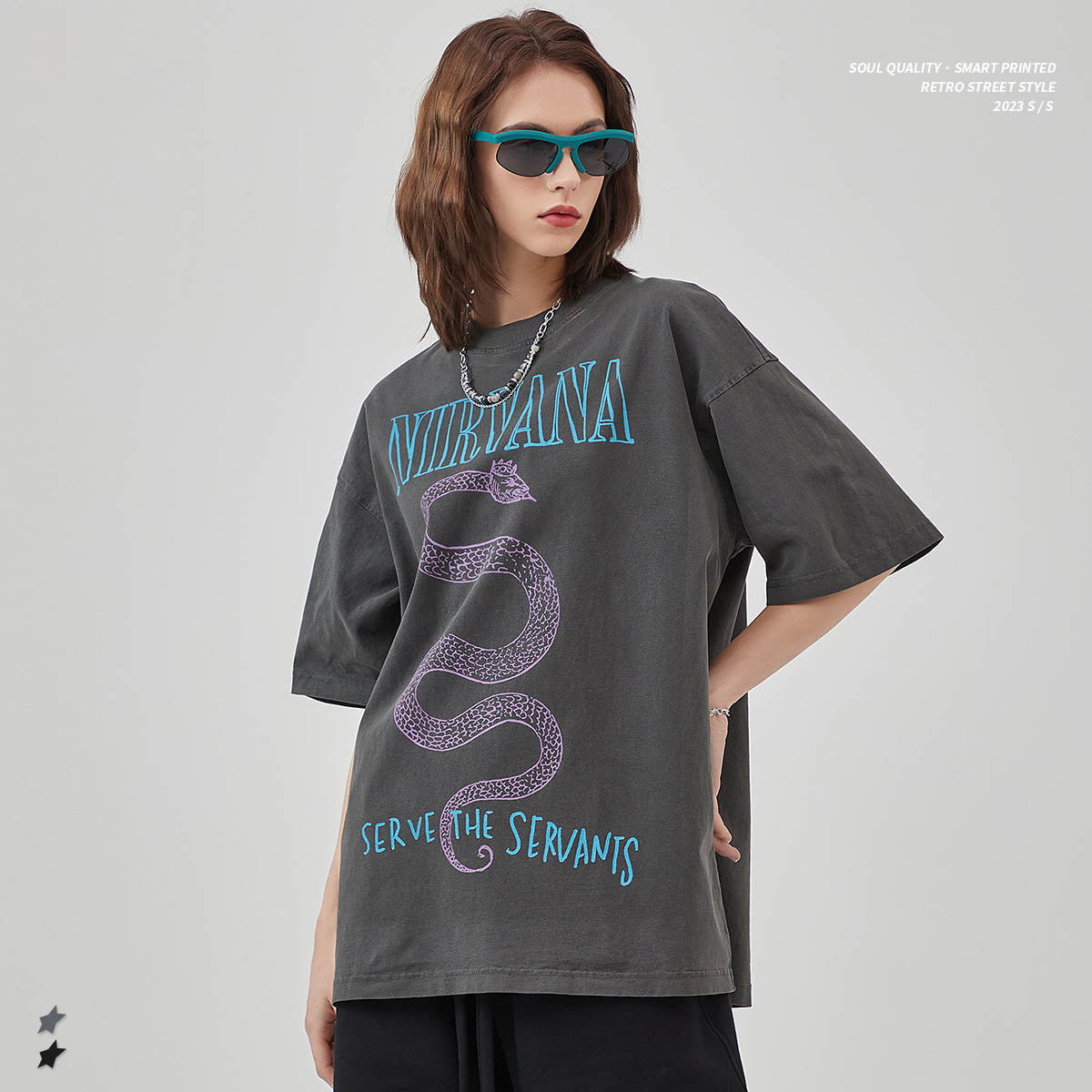 Nirvana Serpent Graphic Tee