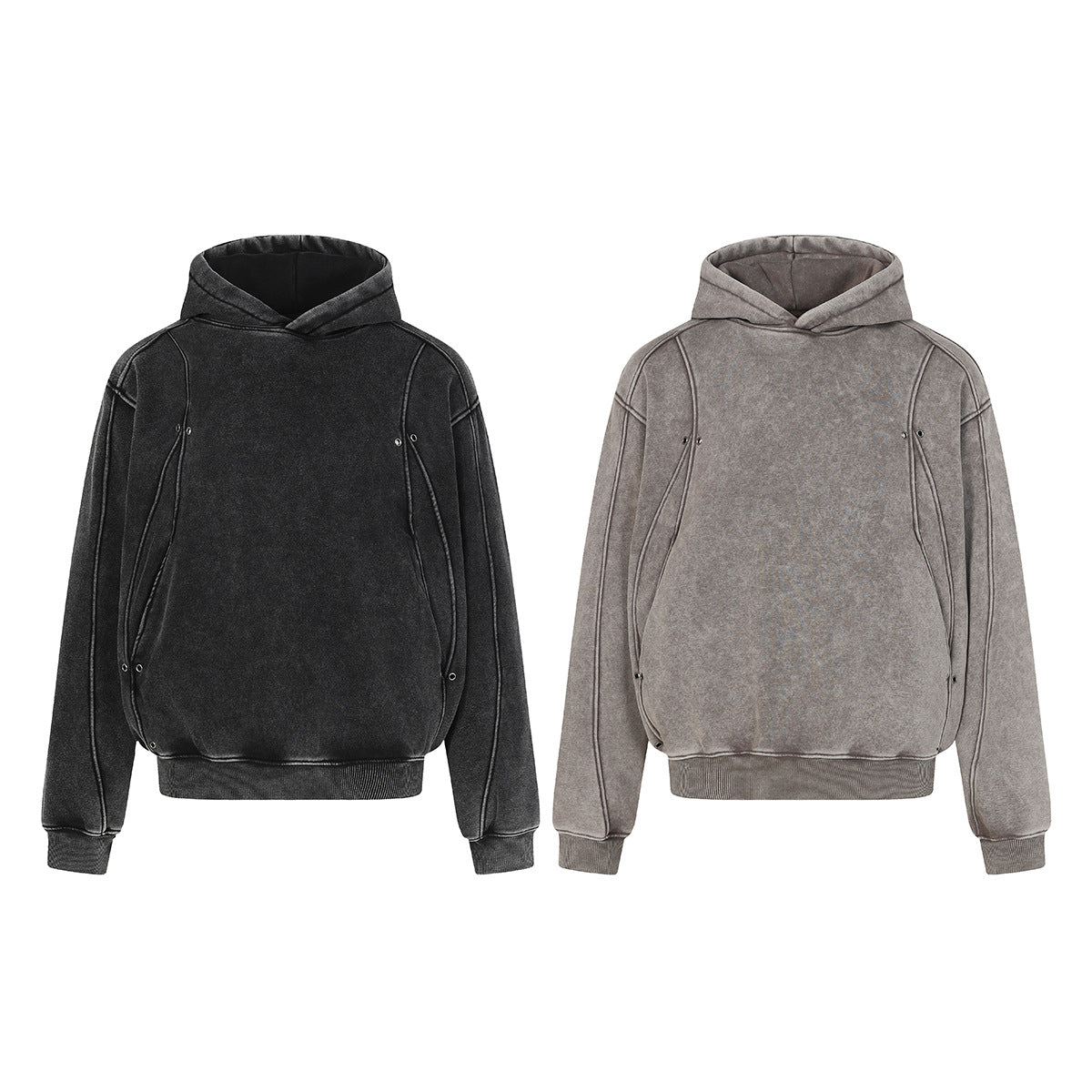 Washed Solid Color hoodie