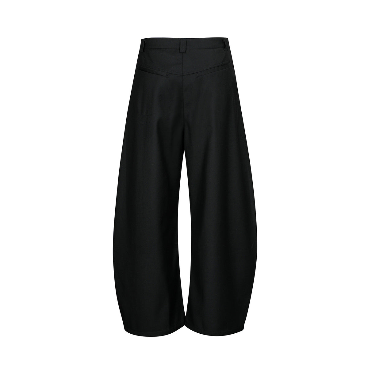 Premium Barrel-Leg Pleated Trousers