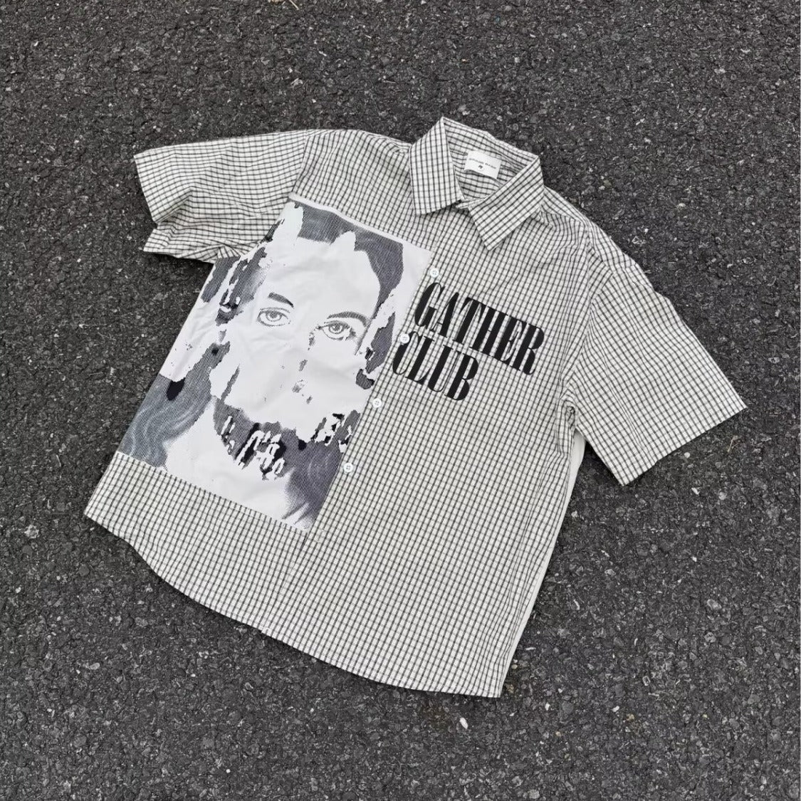 Graphic Check Shirt