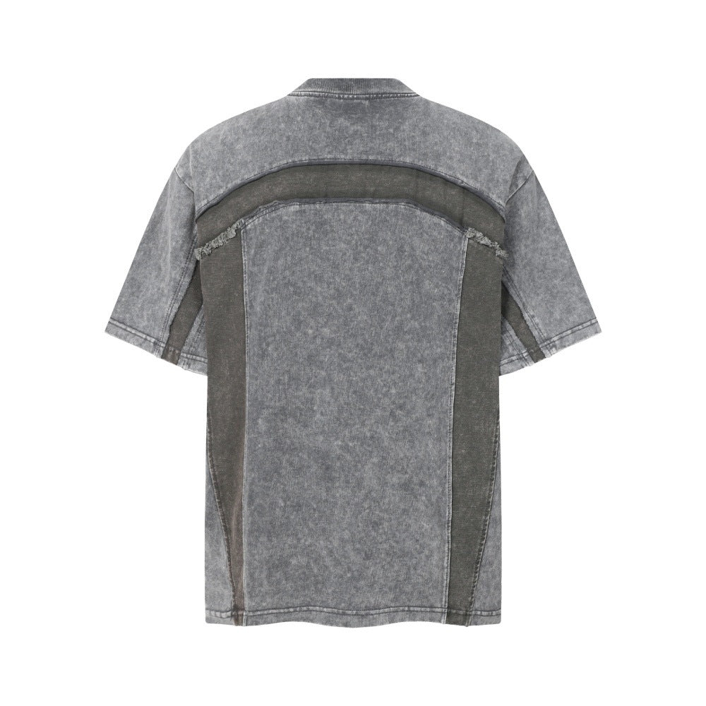 Washed Panel Tee