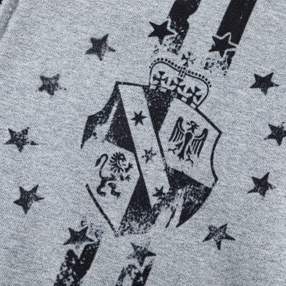 Hoodie loose men's star print