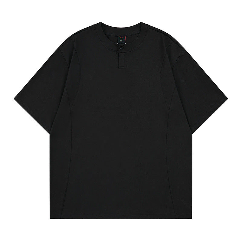 Minimal Henley Tee