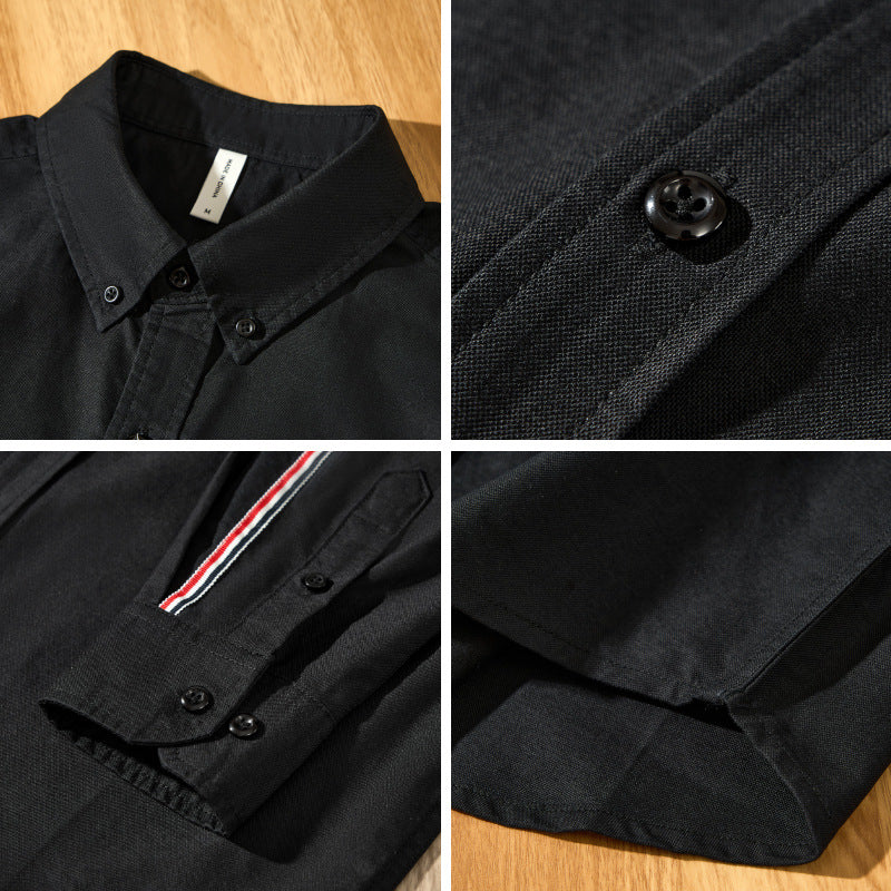 Contrast Detail Overshirt