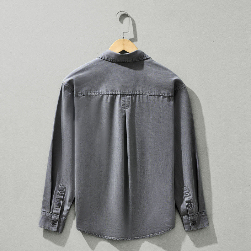 Washed Denim Overshirt