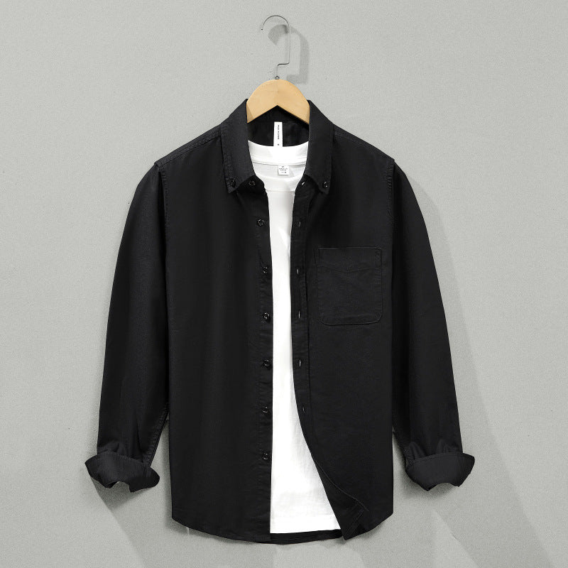 Contrast Detail Overshirt
