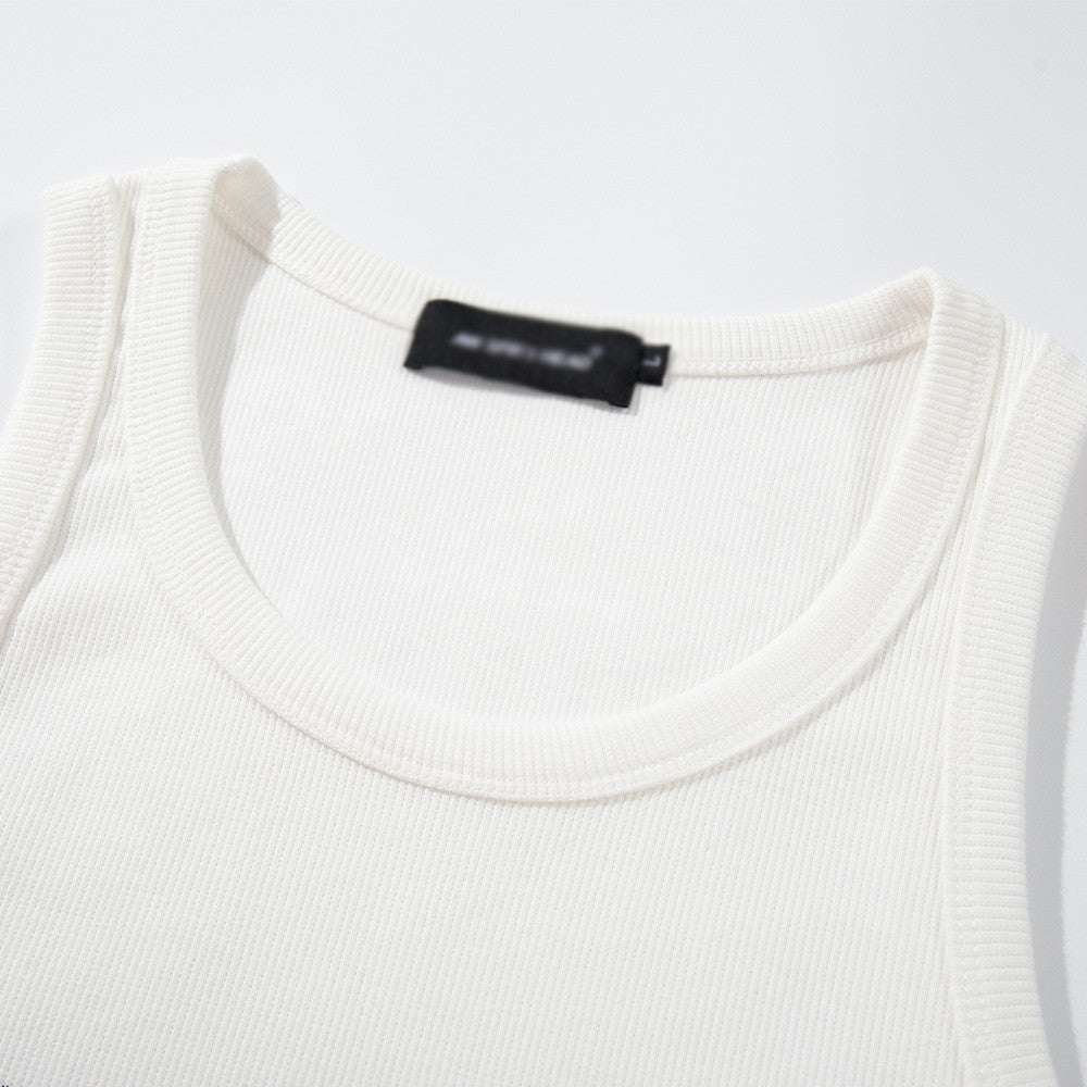 Retro Logo Ribbed Tank