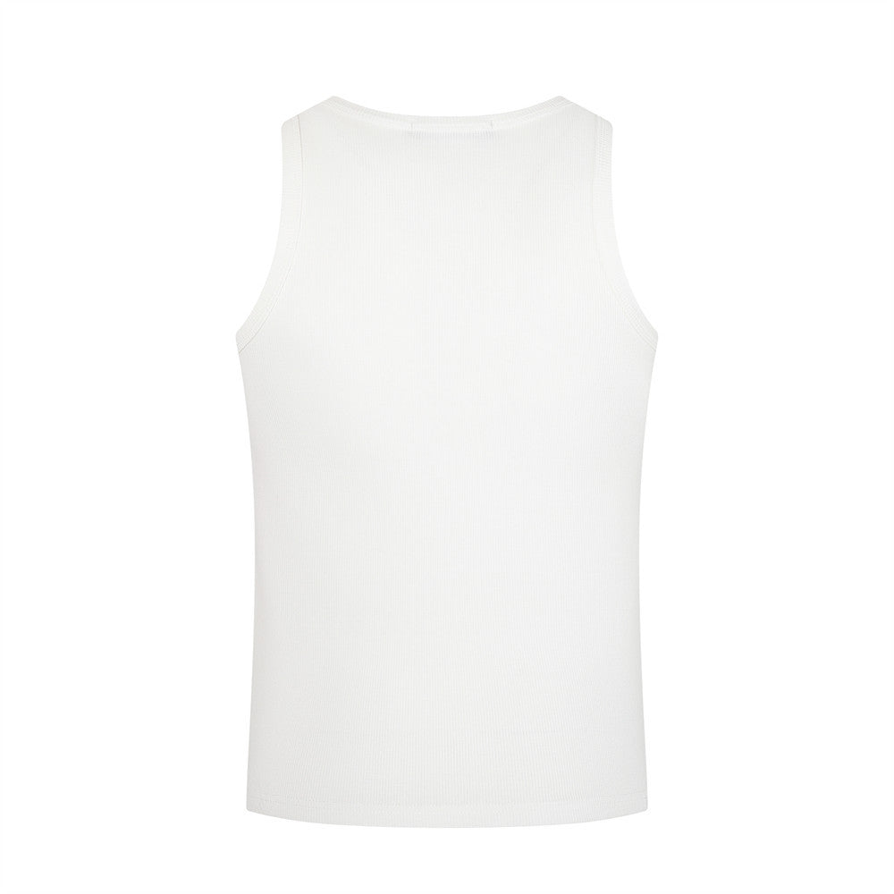 Retro Logo Ribbed Tank