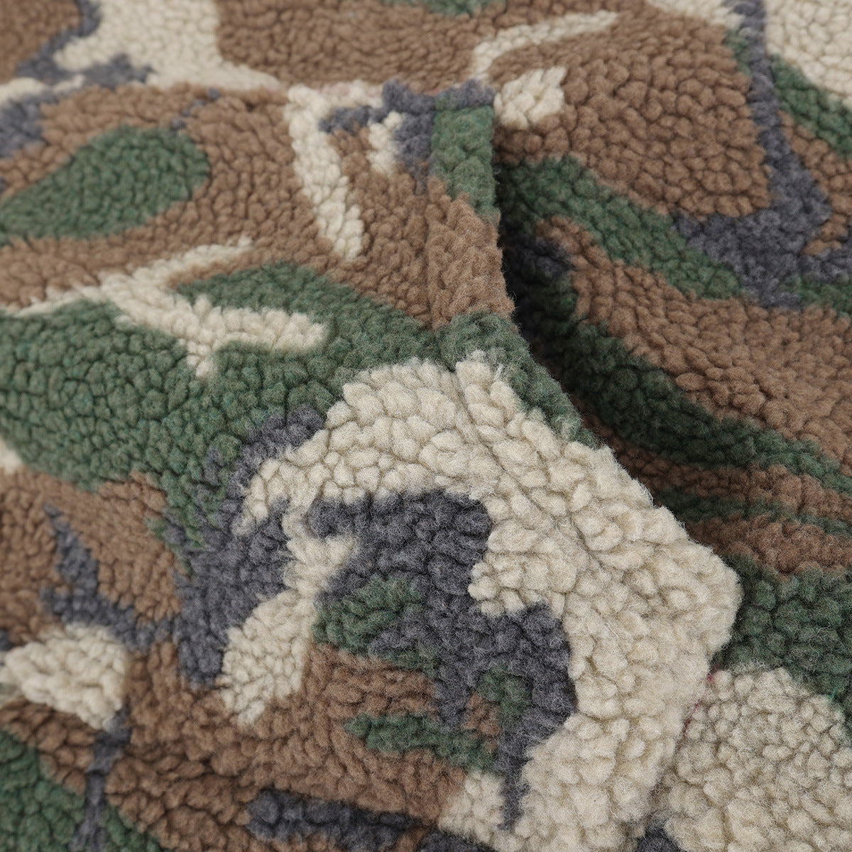 Camouflage Sherpa Hoodie