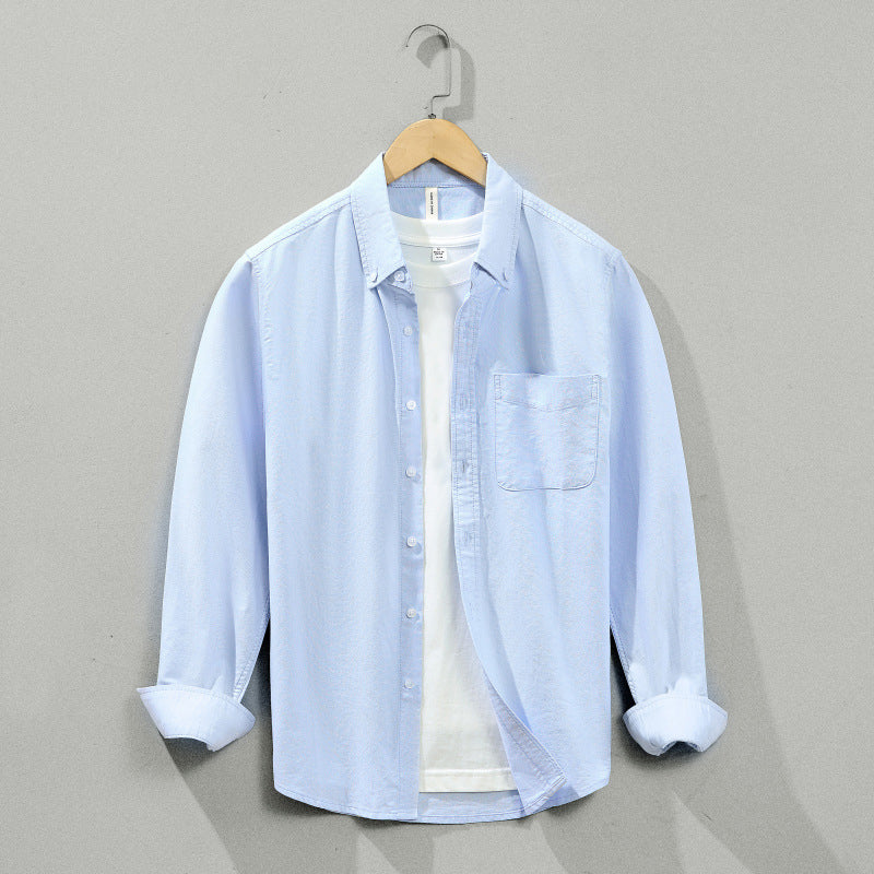 Contrast Detail Overshirt