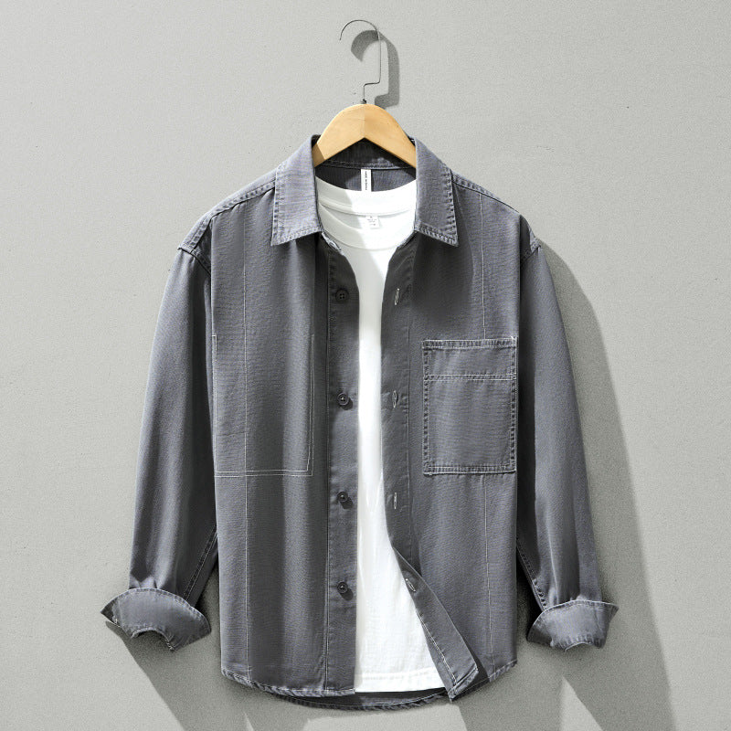 Washed Denim Overshirt