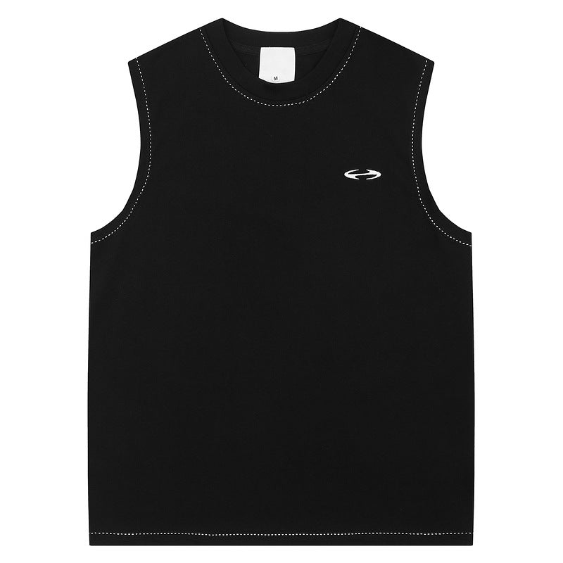 Contrast Stitch Essential Tank