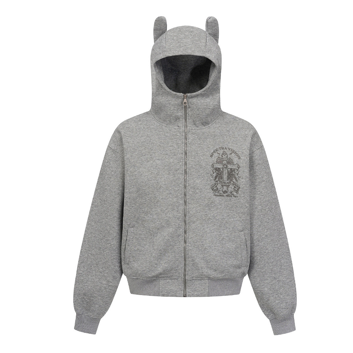Little Devil Vintage Zip Hoodie