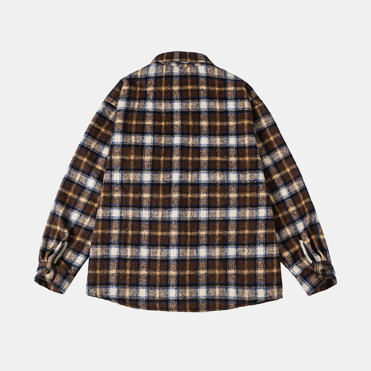 Plaid Flannel Overshirt