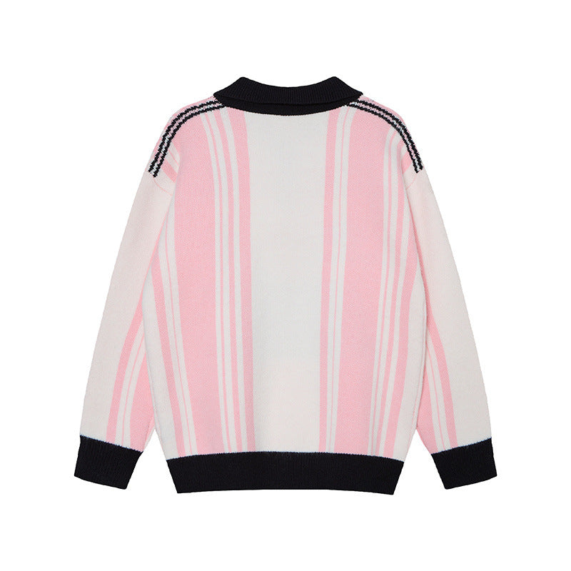Varsity Stripe Knit Polo