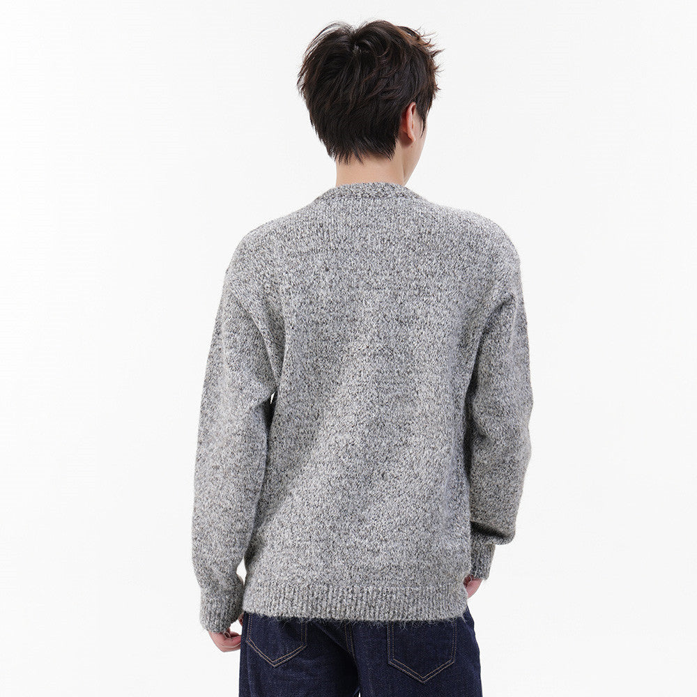 Textured Marl Knit Sweater