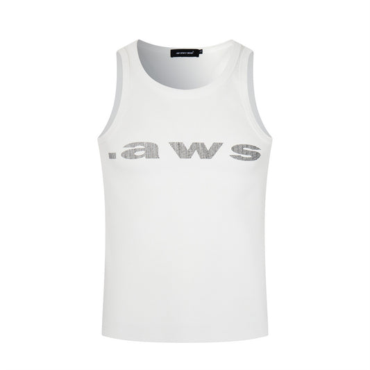 Retro Logo Ribbed Tank