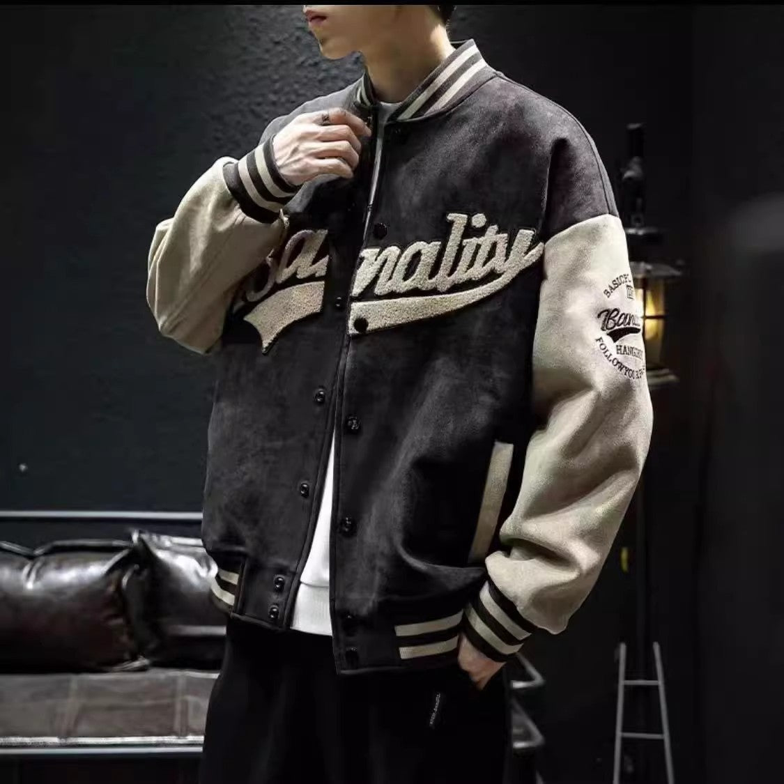 Collegiate Script Varsity Jacket