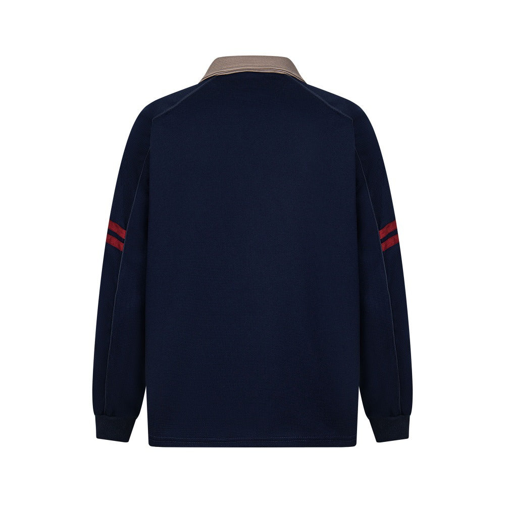 Varsity Long Sleeve Polo