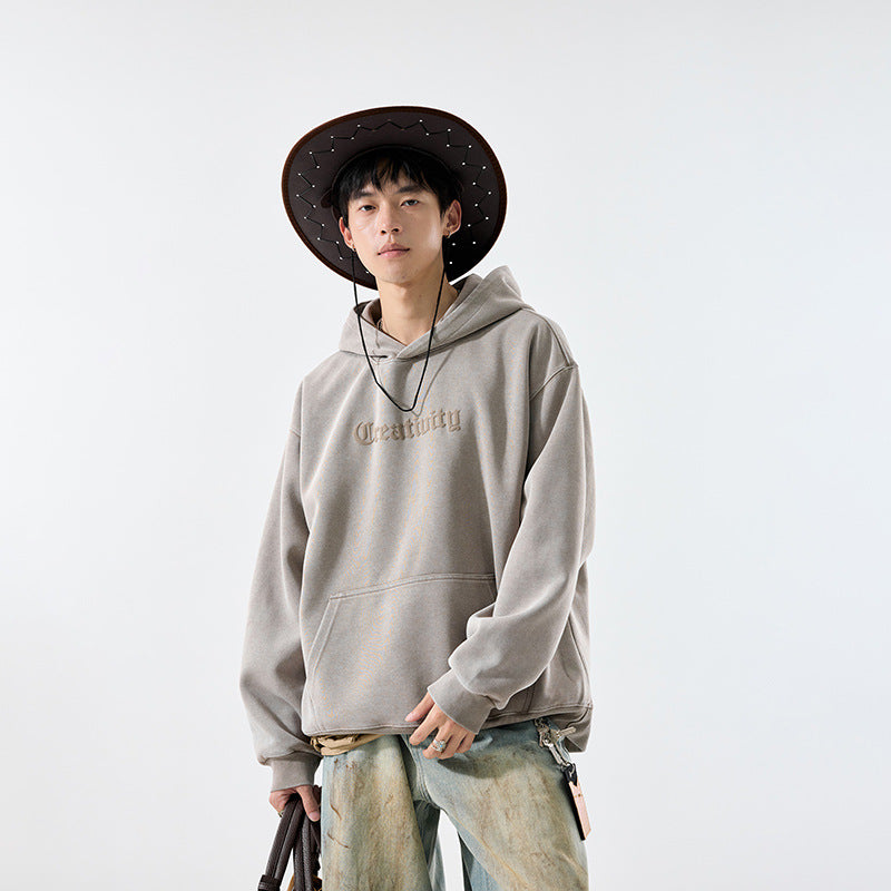 Hoodie men's printed letter hoodie