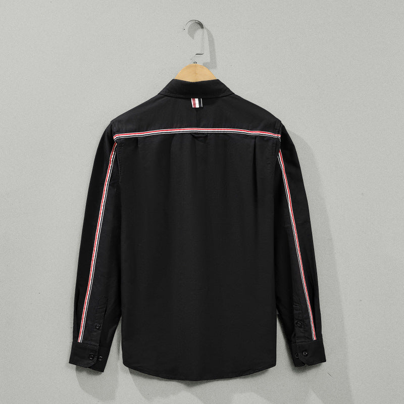 Contrast Detail Overshirt