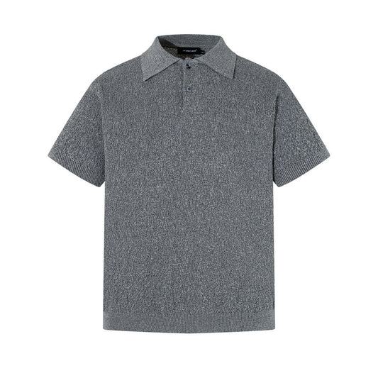 Textured Knit Polo