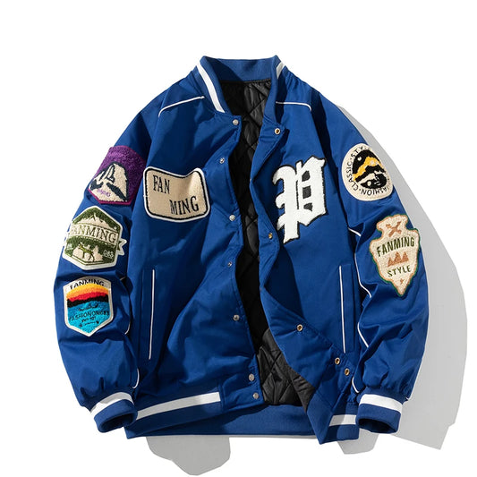 Heritage Patch Varsity Jacket