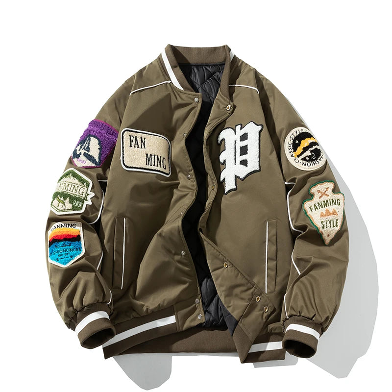 Heritage Patch Varsity Jacket