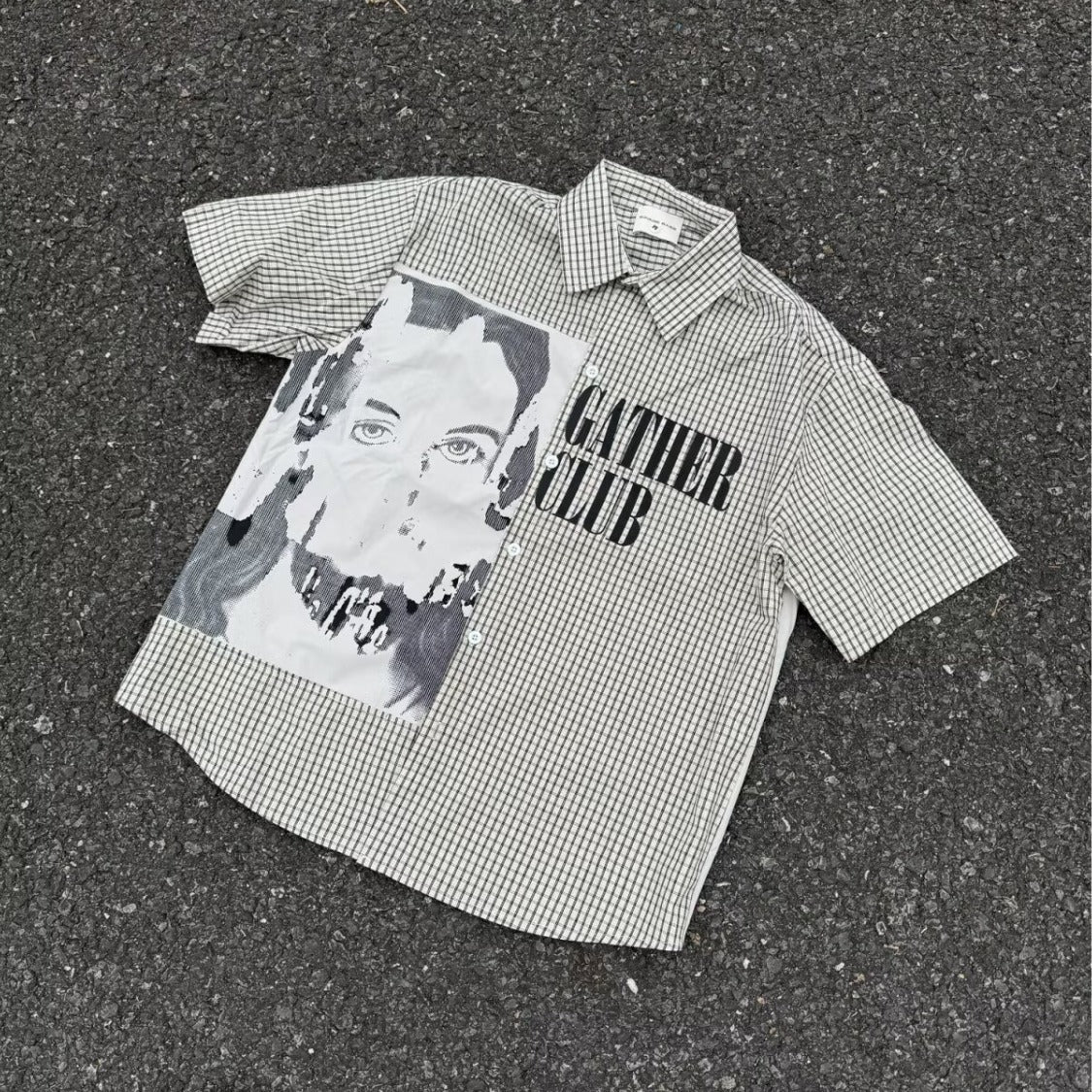 Graphic Check Shirt