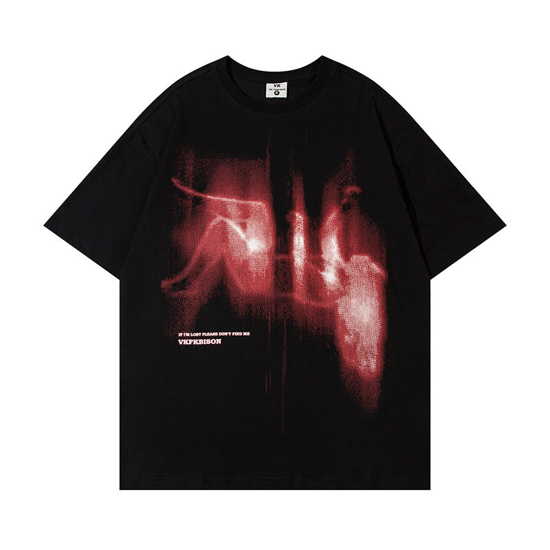 Blurred Motion Graphic Tee