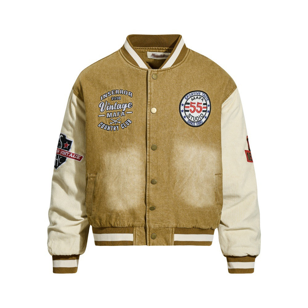 Denim Vintage 55 Varsity Jacket