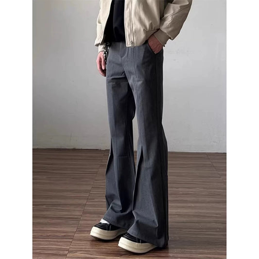 Classic Tailored Flared Trousers
