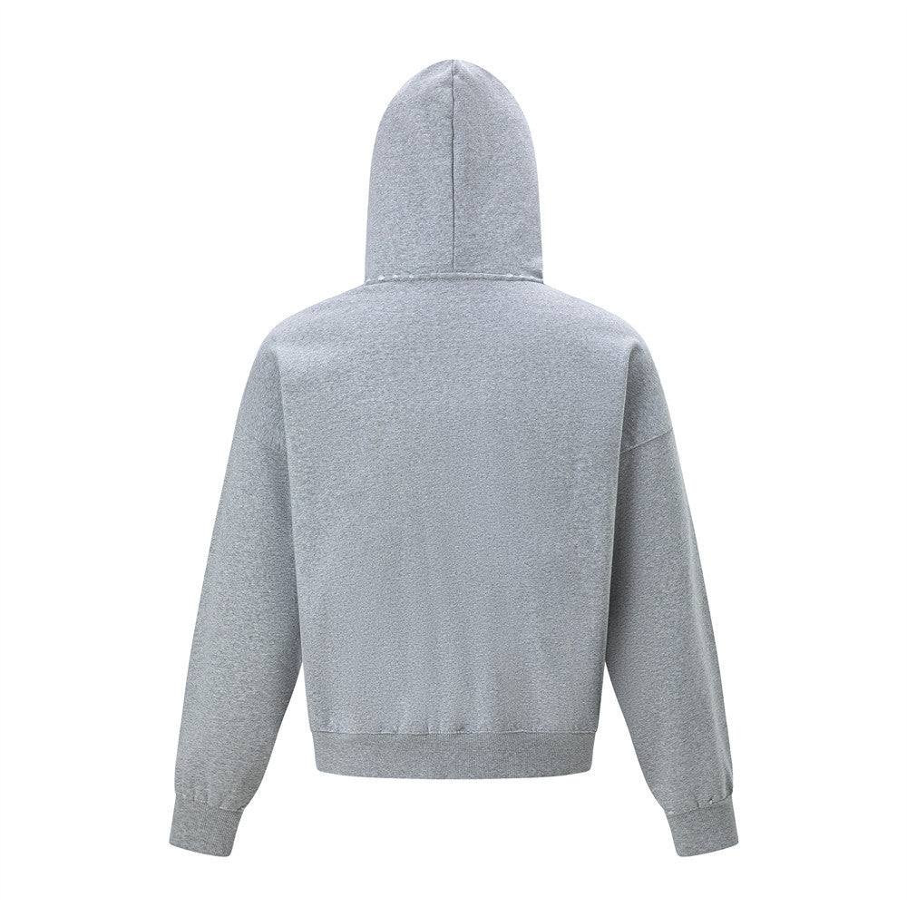 Hoodie loose men's star print