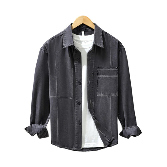 Washed Denim Overshirt