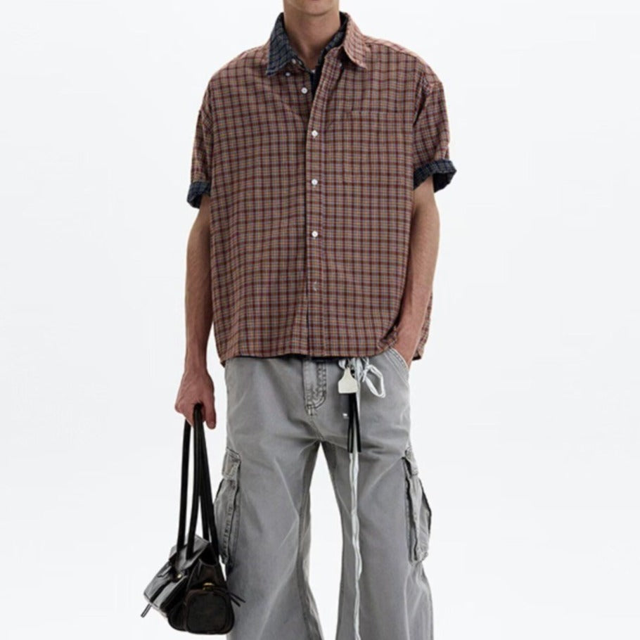 Vintage Check Short Sleeve Shirt